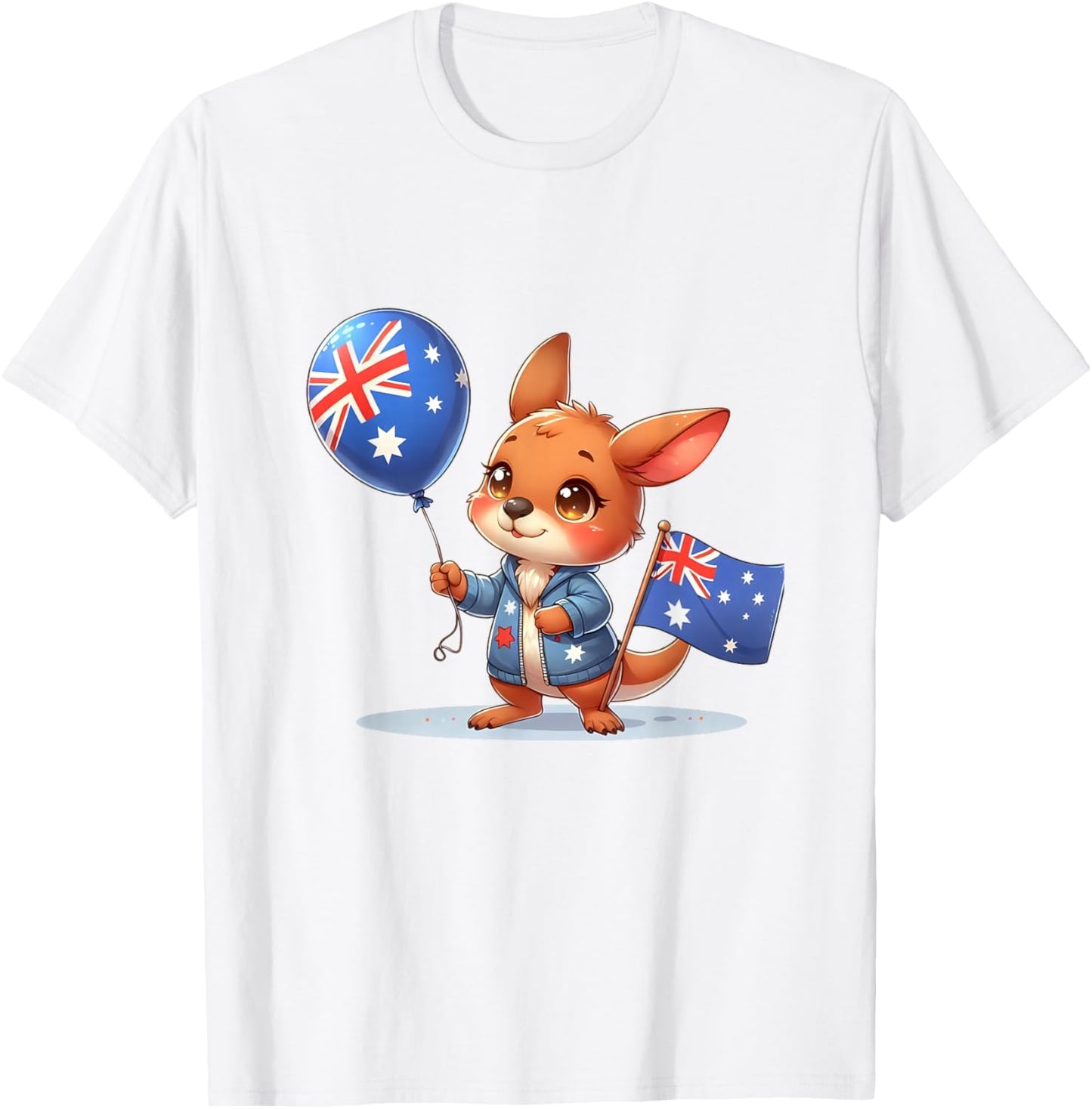 Australia Flag for Kids, Australian , Australia Flag T-Shirt - T-Shirt | White