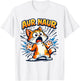AUR Naur Cat Meme Aussie Accent Australian Slang Oh No Humor T-Shirt - T-Shirt | White