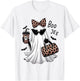 Boo JEE Ghost Spooky Vibes Halloween Boujee Women Funny T-Shirt - T-Shirt | White