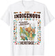 Indigenous Peoples Women Idea Native American Heritage Month T-Shirt - T-Shirt | White