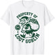 Property of The Loot Goblin | RPG Humor T-Shirt - T-Shirt | White