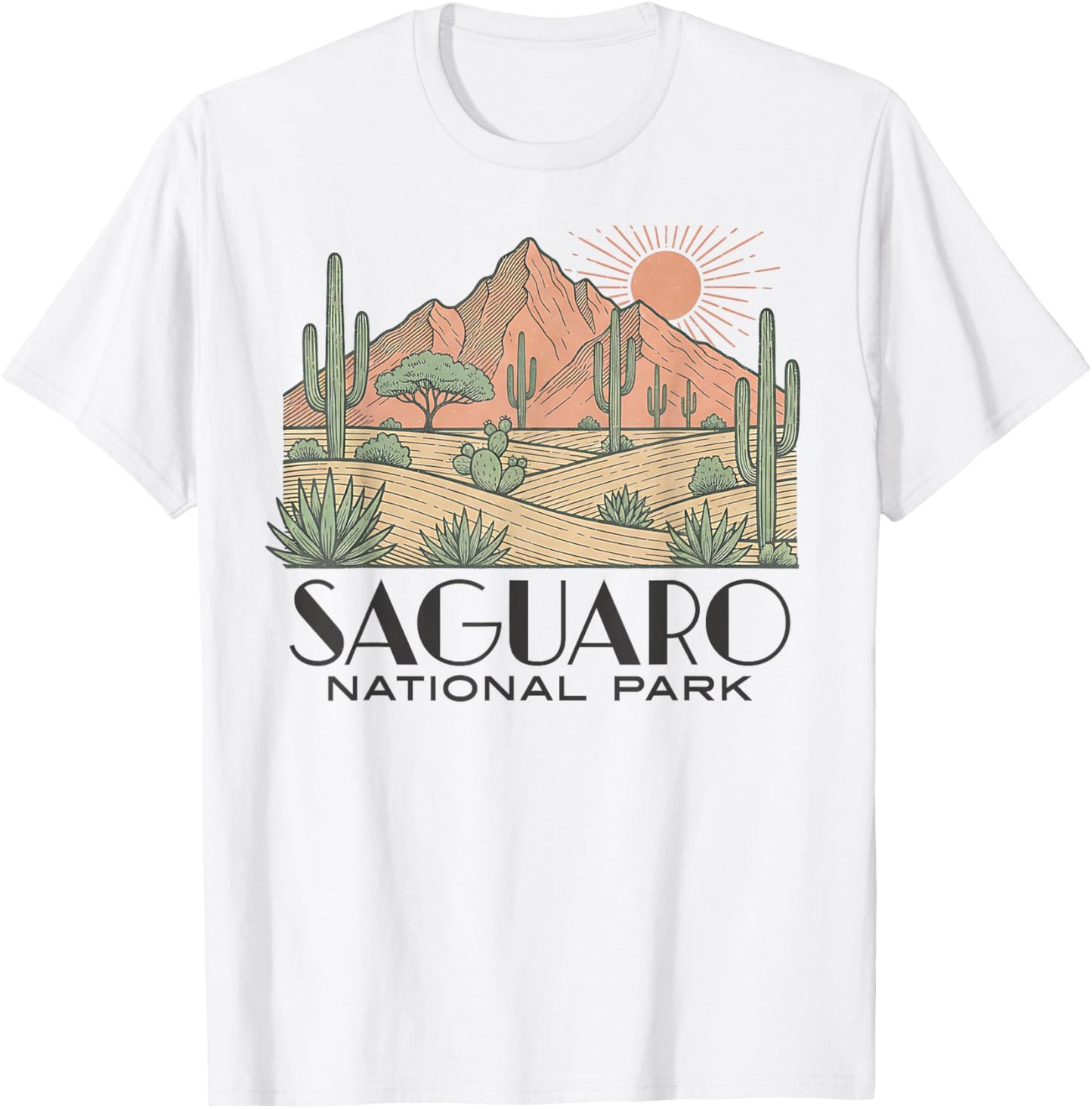 Saguaro National Park T-Shirt - T-Shirt | White