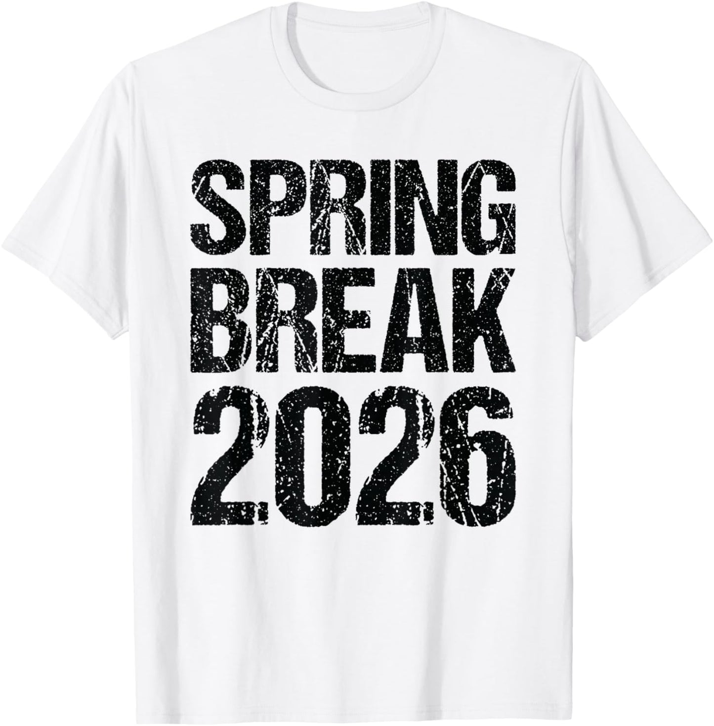 Vintage Spring Break 2026 Funny Spring Break Teacher T-Shirt - T-Shirt | White