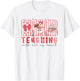 Teaching with All My Heart Silly-Goose Teacher Valentine T-Shirt - T-Shirt | White