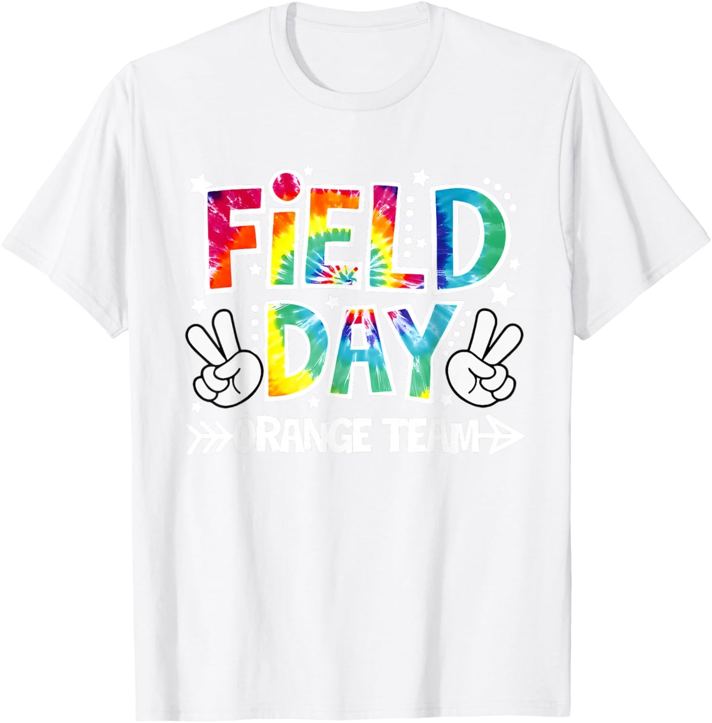 Field Day Orange Team Funny for Teacher Kids Field Day Games T-Shirt - T-Shirt | White