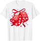 Valentines Funny 67 Dice Game Six Seven Meme 6 7 Women Girls T-Shirt - T-Shirt | White