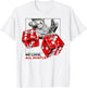 No Luck All Hustle T-Shirt - T-Shirt | White