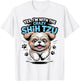 Funny Cute Pet Small Dog Pup Yes I'm with the Crazy Shih Tzu T-Shirt - T-Shirt | White