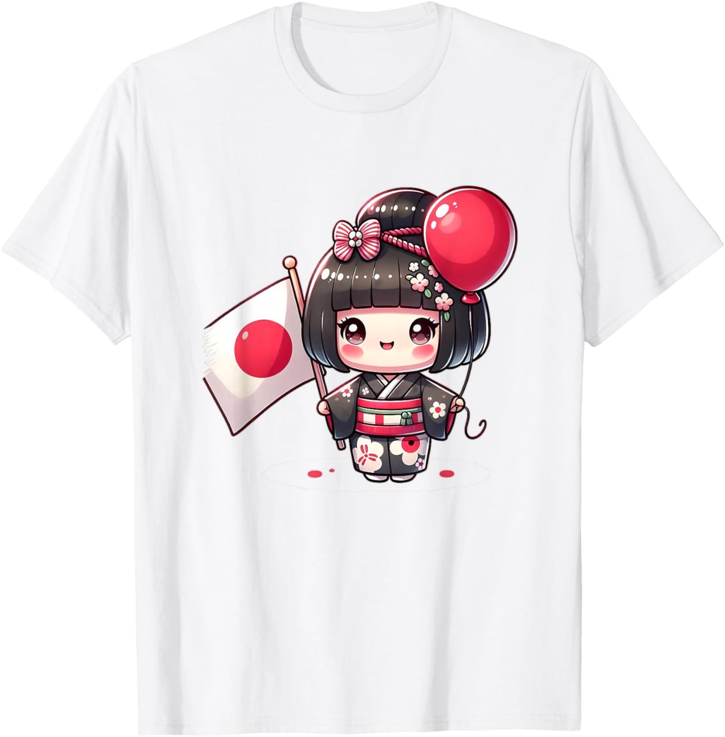 Japan Shirt for Girls, Japanese Flag, Japanese maps Youth T-Shirt - T-Shirt | White