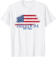 Freedom Isn't Free US Flag T-Shirt - T-Shirt | White