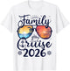Family Cruise 2026 Summer Vacation Matching Family Cruise T-Shirt - T-Shirt | White