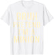 Bruh Pretend I'm Minion Costume Family Lazy Easy Halloween T-Shirt - T-Shirt | White