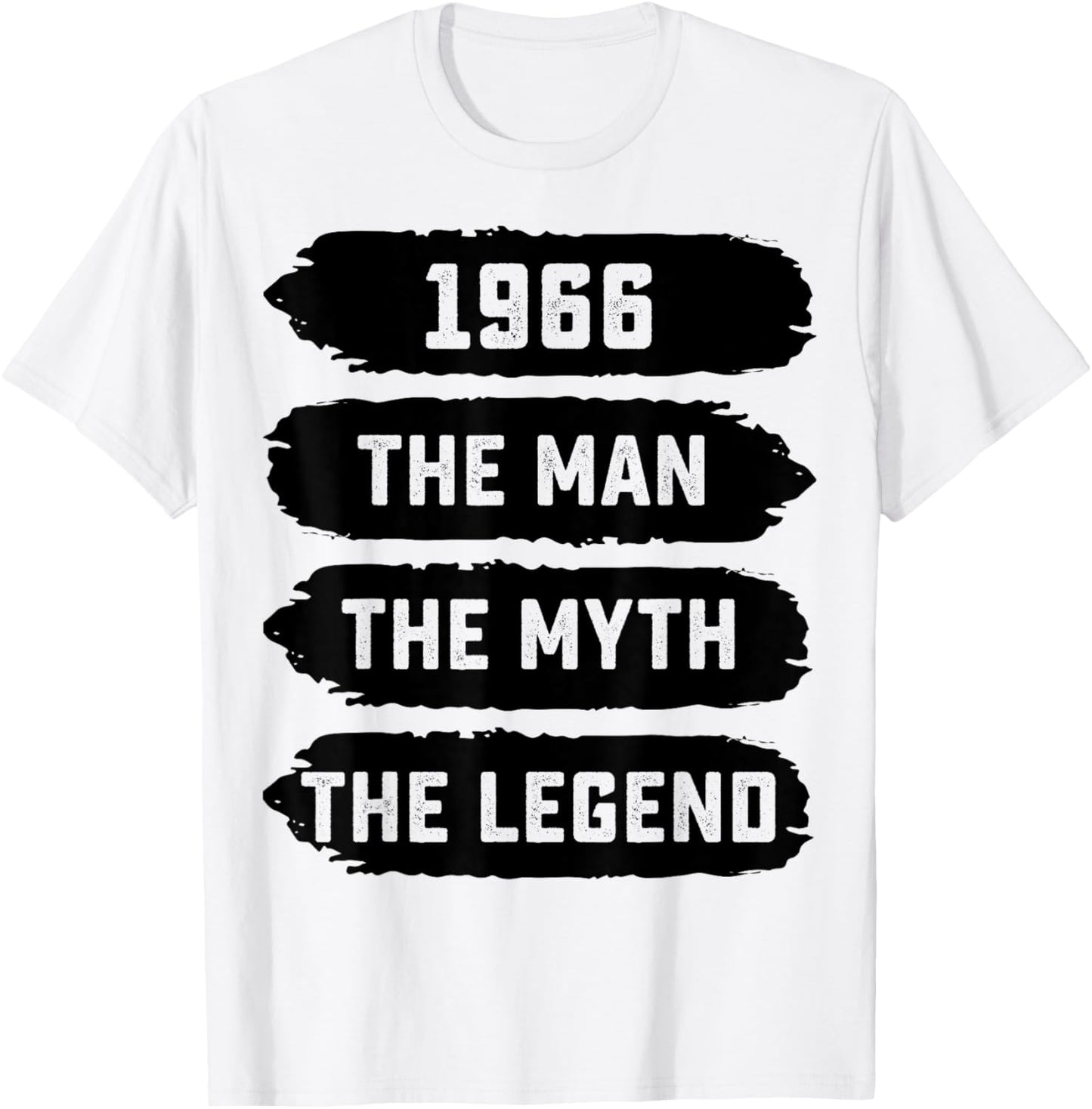 60th Birthday Gift Man Myth Legend 1966 60 Years Old T-Shirt - T-Shirt | White