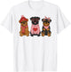 Cute Brussels Griffon Valentine Dog T-Shirt - T-Shirt | White