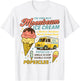 Vintage Moonbeam Ice Cream Truck Retro Double Scoop Popsicle T-Shirt - T-Shirt | White