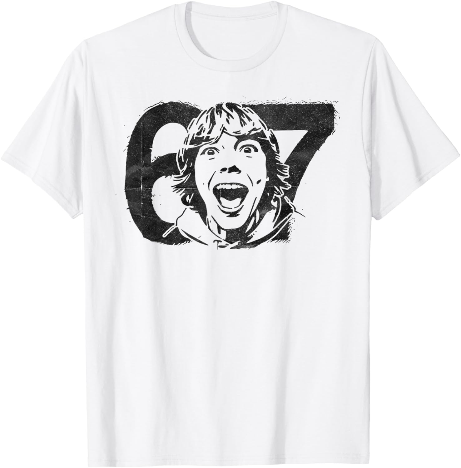 67 Ice Cream Drip Six Seven Gen Slang Alpha Funny Meme T-Shirt - T-Shirt | White