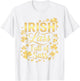 Irish Lass Full of Sass Cute Shamrock Patricks Day Clover T-Shirt - T-Shirt | White