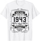 Vintage 1943 83yr 83rd Birthday Gifts 83 Years Old T-Shirt - T-Shirt | White