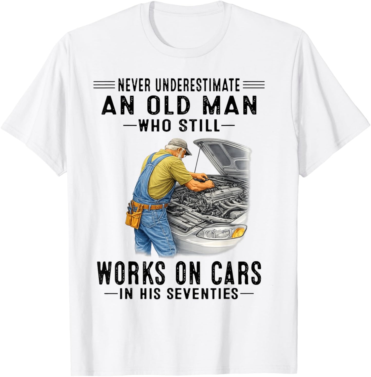Cars in T-Shirt - T-Shirt | White