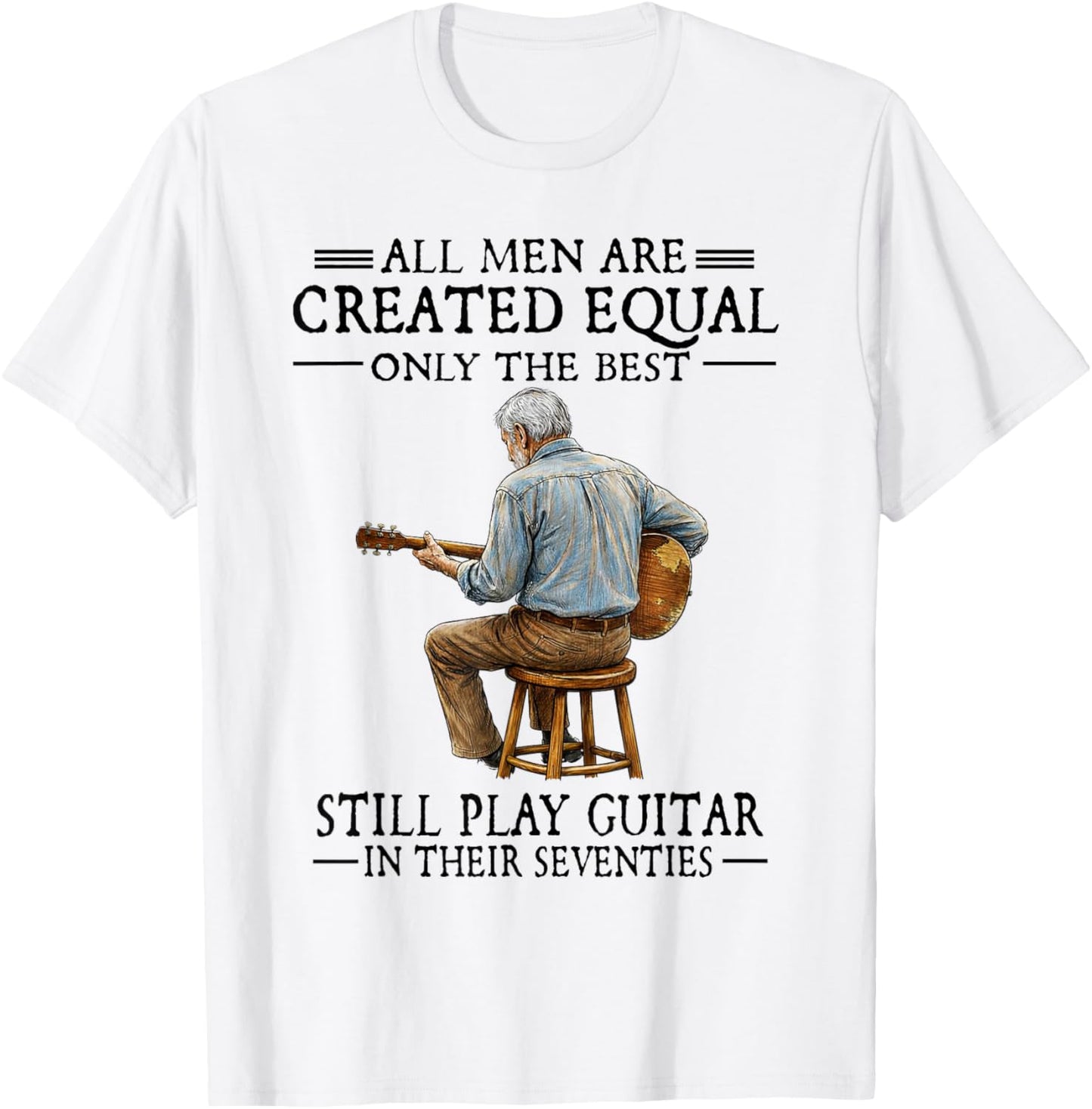 All Men are Created Equal T-Shirt - T-Shirt | White