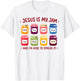 Jesus is My Jam Christian Faith Religious Bible Men Women T-Shirt - T-Shirt | White