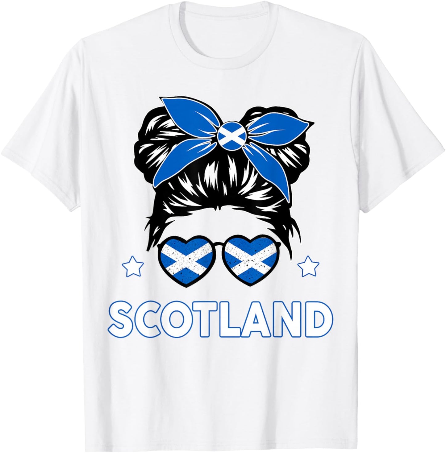 Toddler Girl Scotland-Shirt Scottish Flag Kids Women Teen T-Shirt - T-Shirt | White