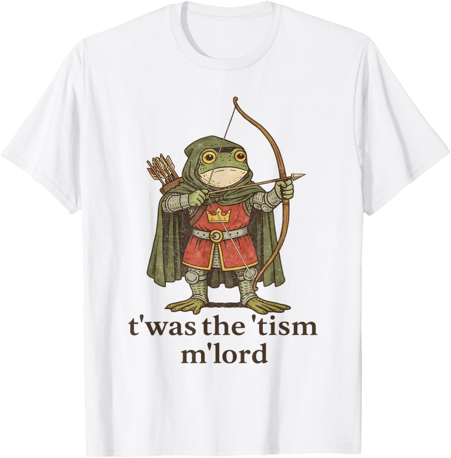 TWAS The Tism M Lord Frog Autism Awareness T-Shirt - T-Shirt | White