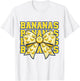 Funny Retro Banana Coquette Bow Kids Girls Boys Youth Men T-Shirt - T-Shirt | White