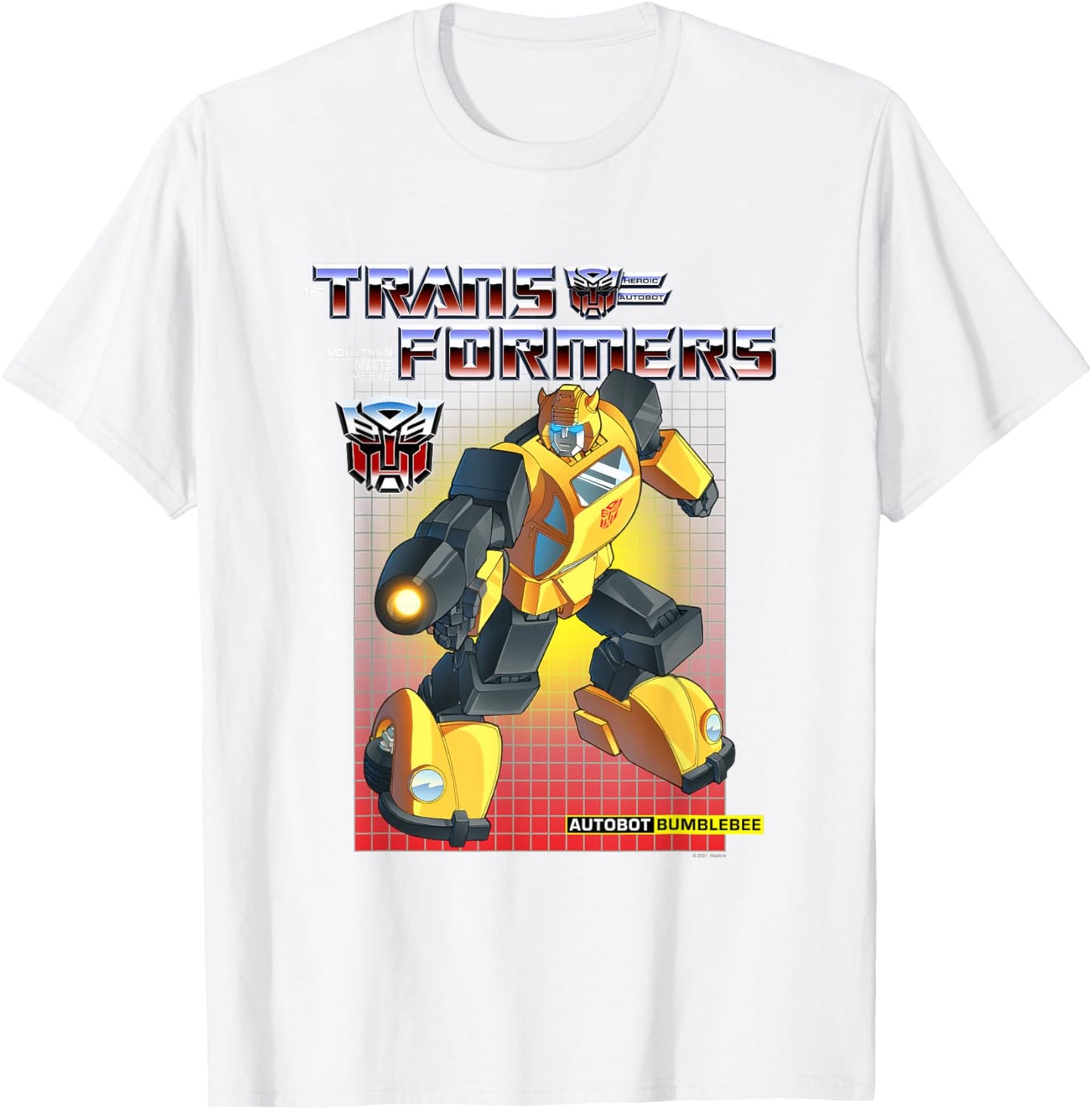 Transformers Bumblebee T-Shirt - T-Shirt | White