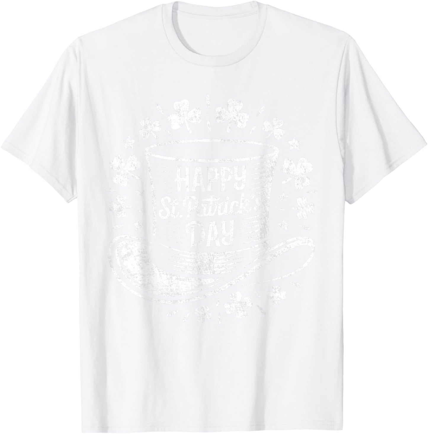 Happy St Patricks Day T-Shirt - T-Shirt | White