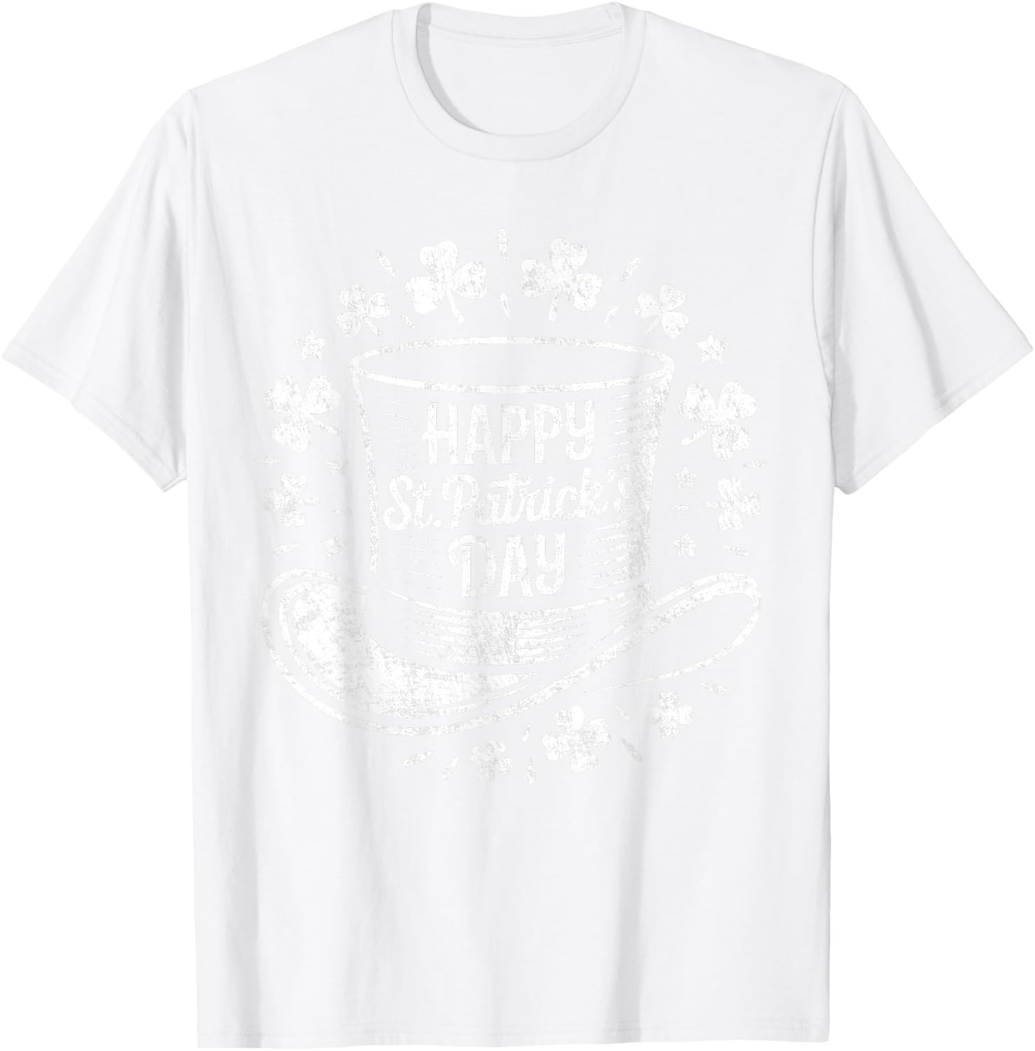 Happy St Patricks Day T-Shirt - T-Shirt | White