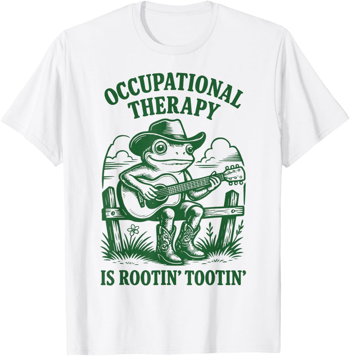 Occupational Therapy is Rootin' Tootin' T-Shirt - T-Shirt | White