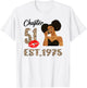 Chapter 51 Est 1975 51 Year Old Birthday Women Party T-Shirt - T-Shirt | White