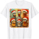 HUGvyn Christmas Santa Chicken Crazy Eagerlys Rooster Meme T-Shirt - T-Shirt | White