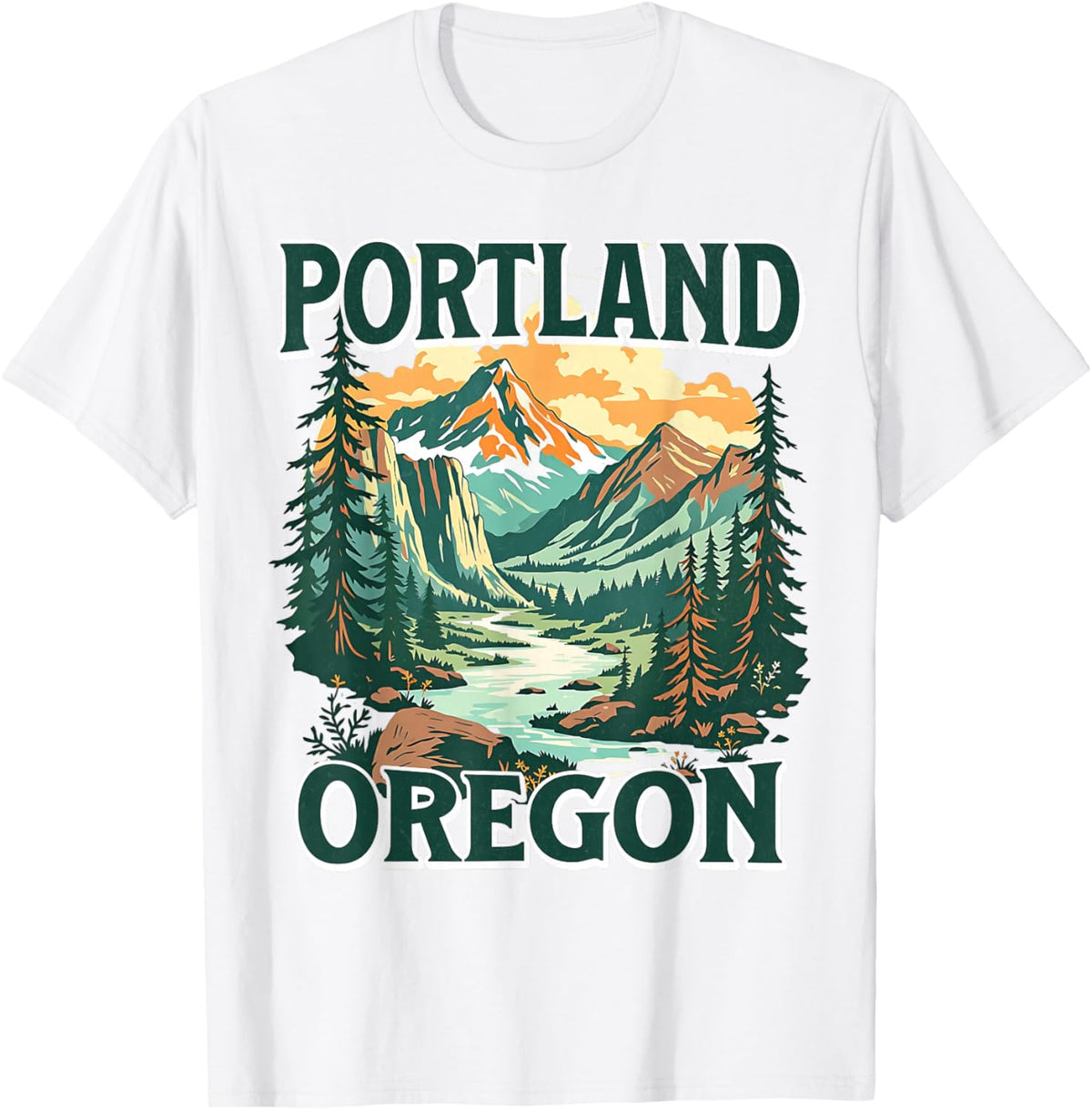 Portland T-Shirt - T-Shirt | White