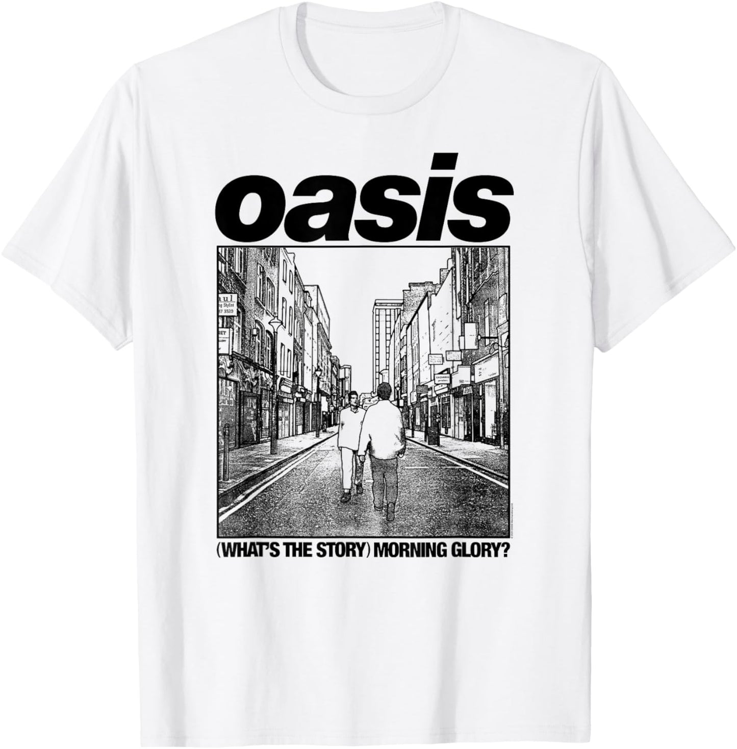 Oasis – Amazon Exclusive WTSMG in White T-Shirt - T-Shirt | White