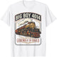Big Boy 4014 Steam Engine Locomotive Train Vintage Railroad T-Shirt - T-Shirt | White