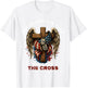 Stand for The Flag Kneel for The Cross T-Shirt - T-Shirt | White