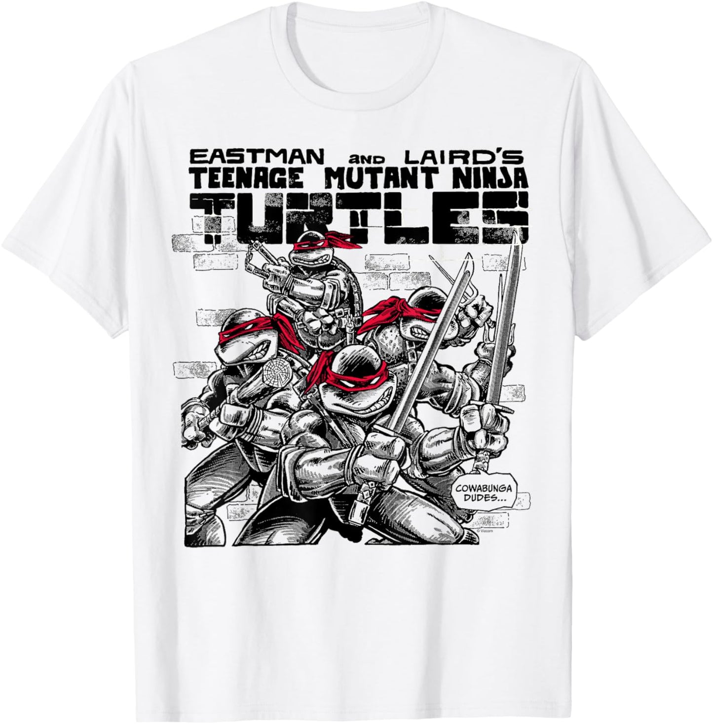 Teenage Mutant Ninja Turtles - Comic T-Shirt - T-Shirt | White