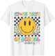 67 33 Days of School Vibes Cute 100th Day of School Girl Kid T-Shirt - T-Shirt | White