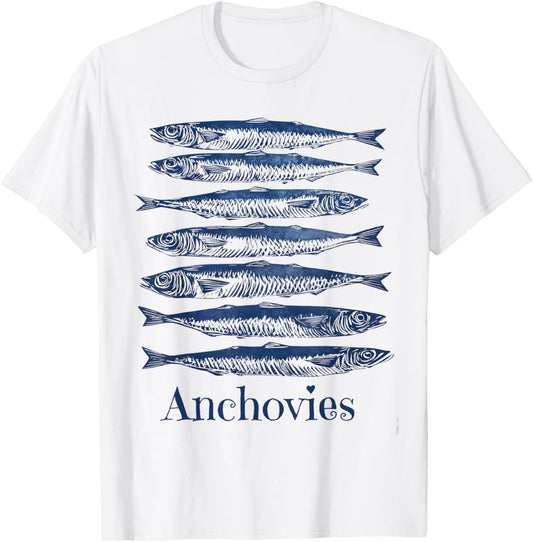 Anchovies T-Shirt - T-Shirt | White