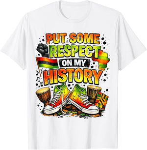 Black History Month 2026 African Americans Freedom Pride T-Shirt - T-Shirt | White