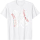 St Patricks Day Shamrock Baseball Saint Paddy's Kids Boys T-Shirt - T-Shirt | White