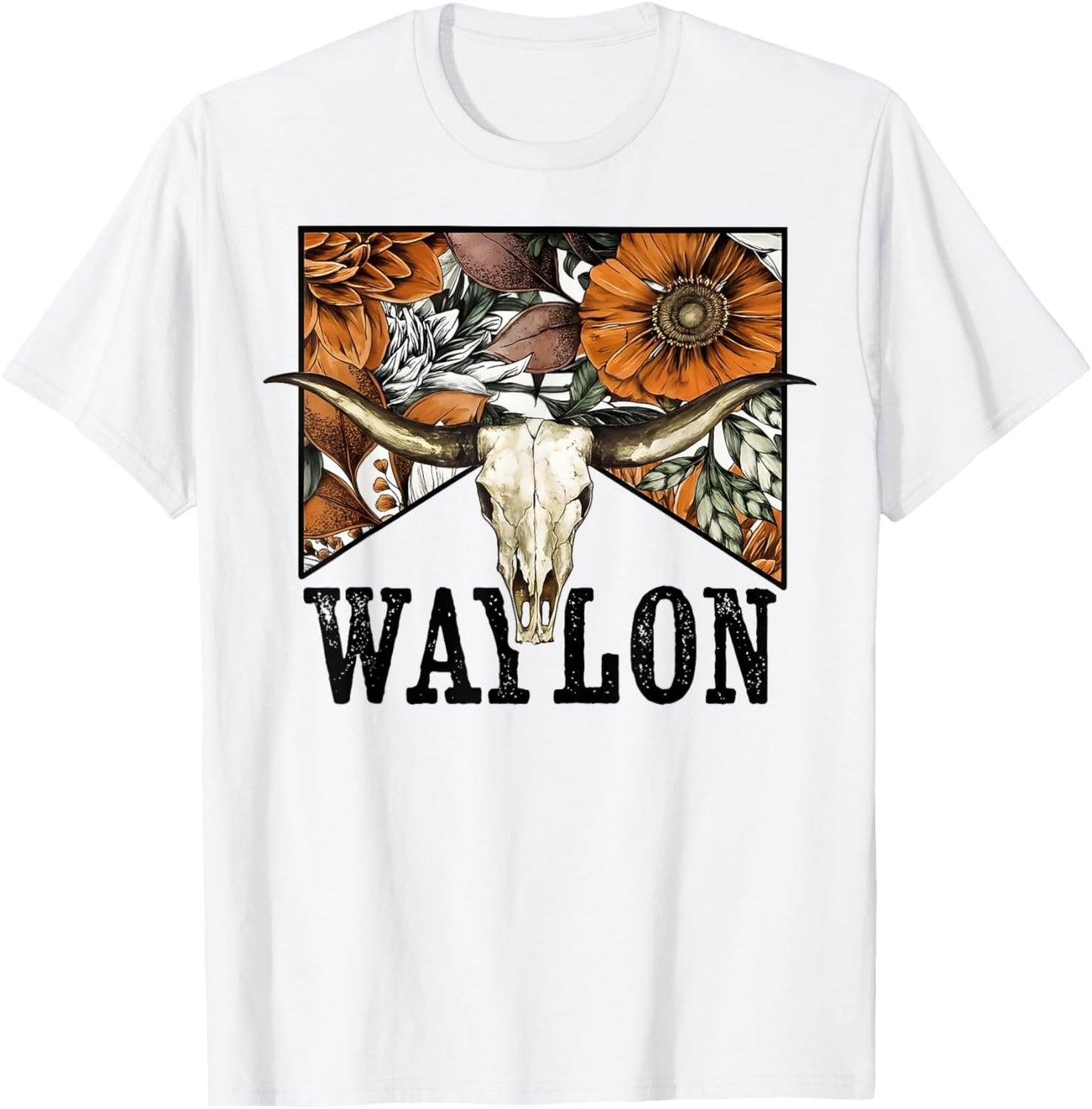 Vintage Waylon Name Pride Apparel Women Kids T-Shirt - T-Shirt | White