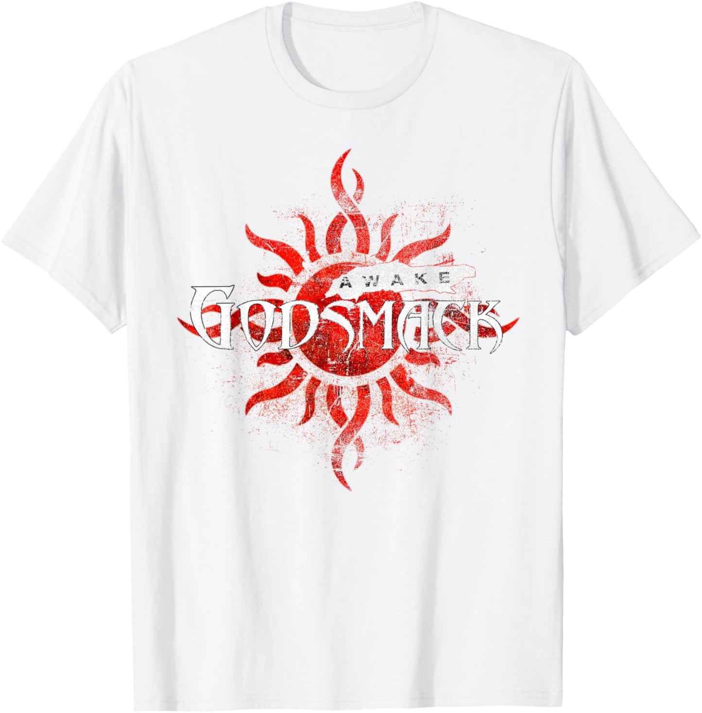 Godsmack Awake Sun 25th On White T-Shirt - T-Shirt | White