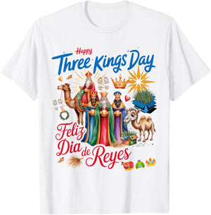 Three Kings Day Costume Idea for Kids & Día De Los Reyes T-Shirt - T-Shirt | White