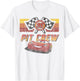Disney Pixar Cars McQueen Pit Crew Red Distressed T-Shirt - T-Shirt | White