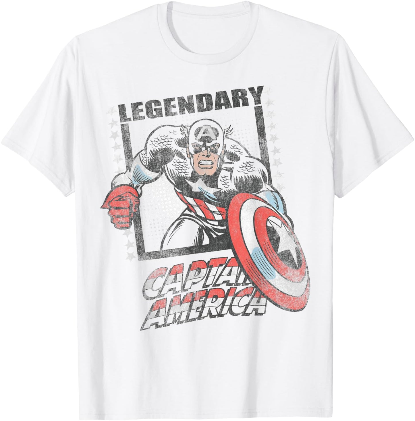 Marvel Captain America: Brave New World Legendary Hero T-Shirt - T-Shirt | White