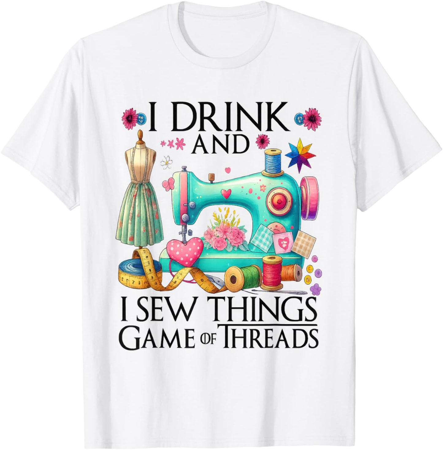 Funny Quilting Art Quilting Sewing Lover Quilter T-Shirt - T-Shirt | White