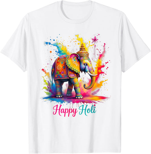 Color India Hindu T-Shirt - T-Shirt | White